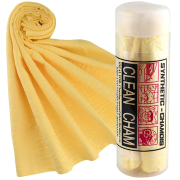 Pro PVA Chamois Car Drying Towel 26x17" with Storage Tube